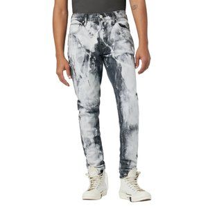 NEW! $295 Hudson Zack Skinny Jeans!  Size 30 or 40  Bleach Black